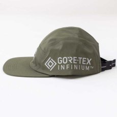 画像12: Gore Tex Infinium Reflect Cap ゴアテックス ナイロン キャップ 帽子 ロゴ リフレクティブ 5パネル Moor Green Black (12)