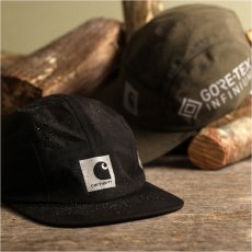 画像17: Gore Tex Infinium Reflect Cap ゴアテックス ナイロン キャップ 帽子 ロゴ リフレクティブ 5パネル Black Moor Green (17)