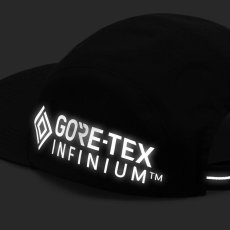 画像6: Gore Tex Infinium Reflect Cap ゴアテックス ナイロン キャップ 帽子 ロゴ リフレクティブ 5パネル Black Moor Green (6)