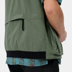 画像5: Hurst Vest メカニカル ストレッチ リップストップ ベスト ポケット タクティカル スポーティ アウトドア Dollar Green グリーン (5)