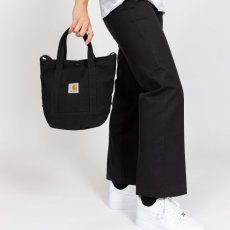 画像1: Canvas Small Tote Bag キャンバス スモール トート ショルダー バッグ 2way Black Dusty Hamilton Brown ブラック ハミルトン ブラウン (1)