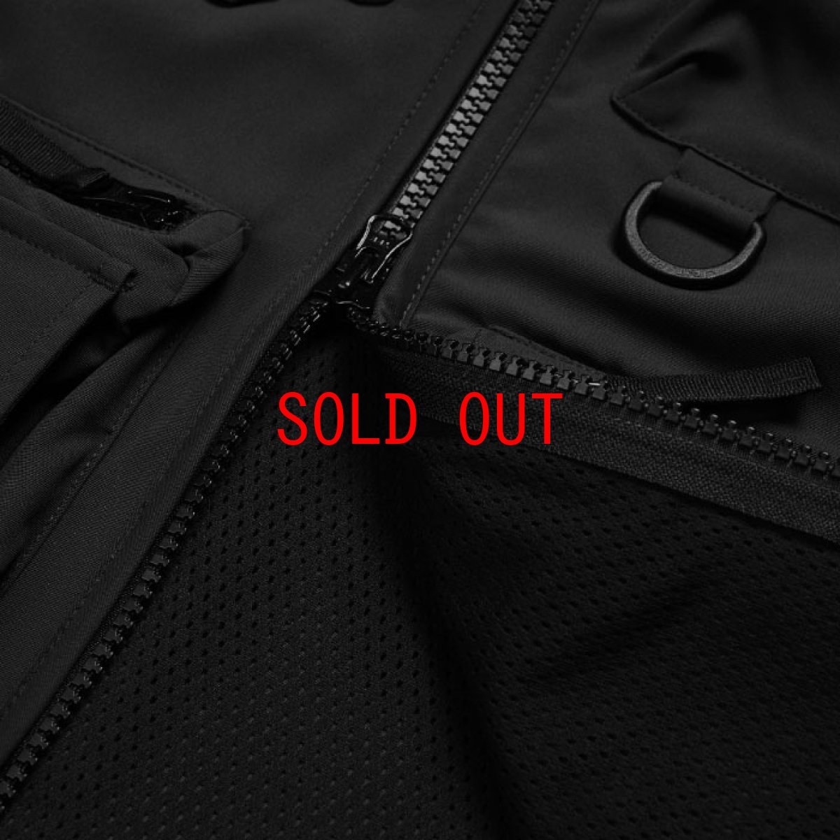 画像10: Elmwood Vest タクティカル オールド フィッシング ジャケット アウトドア Black ブラック (10)