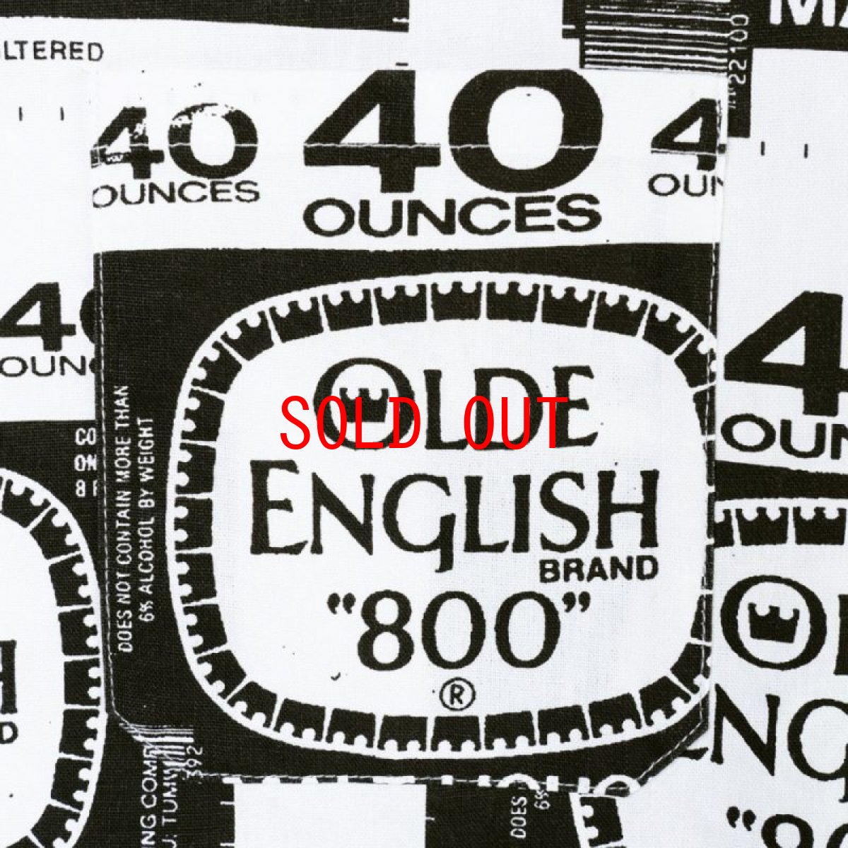 画像4: Drunkers S/S Shirt 半袖 総柄 オープンカラー シャツ White ホワイト (4)