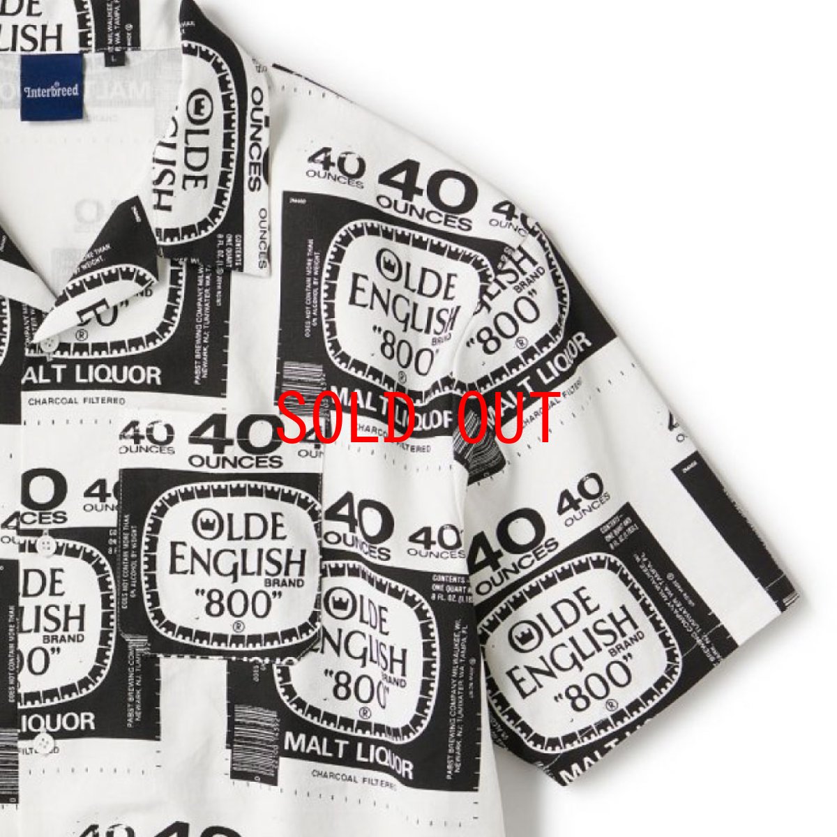 画像3: Drunkers S/S Shirt 半袖 総柄 オープンカラー シャツ White ホワイト (3)