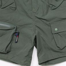 画像10: Ripstop Utility Multi Pocket Shorts ユーティリティー フィッシング Fishing ショーツ ハーフ パンツ Olive Green オリーブ グリーン (10)