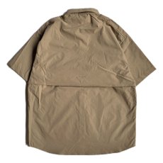 画像2: Ripstop Utility S/S Multi Pocket Shirts Fishing ユーティリティー フィッシング 半袖 シャツ Beige ベージュ (2)