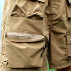 画像5: Ripstop Utility Multi Pocket Shorts ユーティリティー フィッシング Fishing ショーツ ハーフ パンツ Beige ベージュ (5)