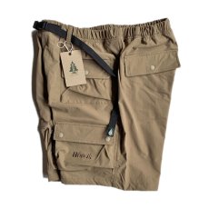 画像3: Ripstop Utility Multi Pocket Shorts ユーティリティー フィッシング Fishing ショーツ ハーフ パンツ Beige ベージュ (3)