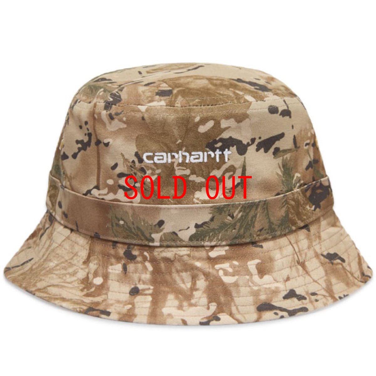 画像1: Script Logo Bucket Hat Cap スクリプト ロゴ バケット ハット 帽子 Camo Combi Desert カモ (1)