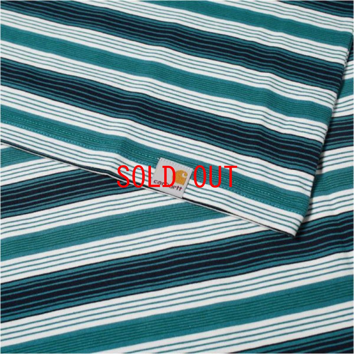 画像5: Otis S/S Stripe Tee ボーダー 半袖 Tシャツ Border T-Shirt Wax Kingston Green (5)