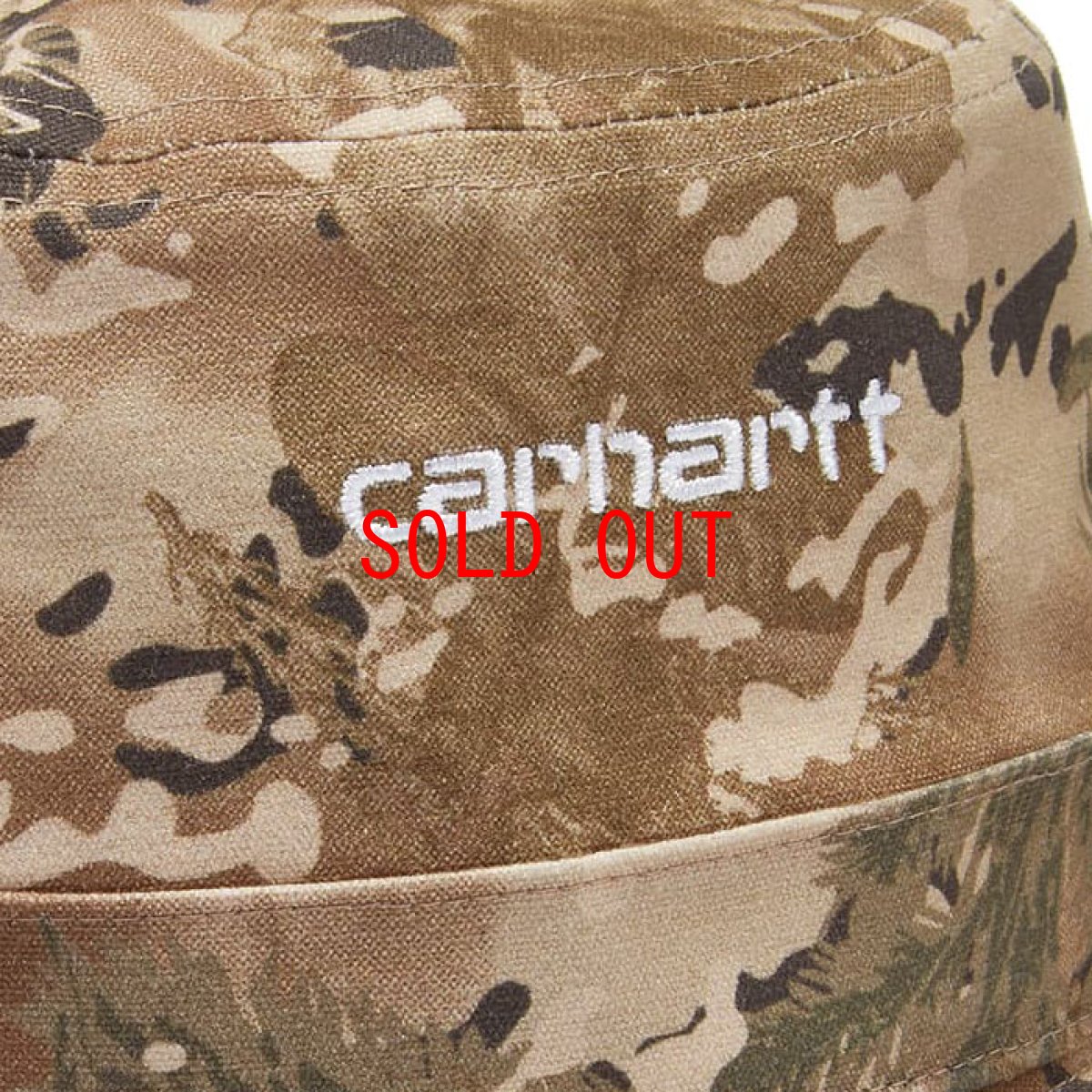 画像3: Script Logo Bucket Hat Cap スクリプト ロゴ バケット ハット 帽子 Camo Combi Desert カモ (3)