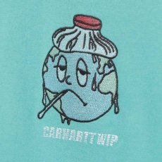 画像4: ILL World embroidery S/S Tee 刺繍 ワンポイント ロゴ 半袖 Tシャツ Bondi Mint Green ミント グリーン (4)