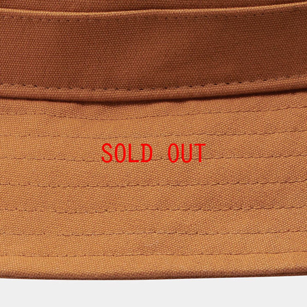 画像2: Script Logo Bucket Hat Cap スクリプト ロゴ バケット ハット 帽子 Rum Brown ブラウン (2)