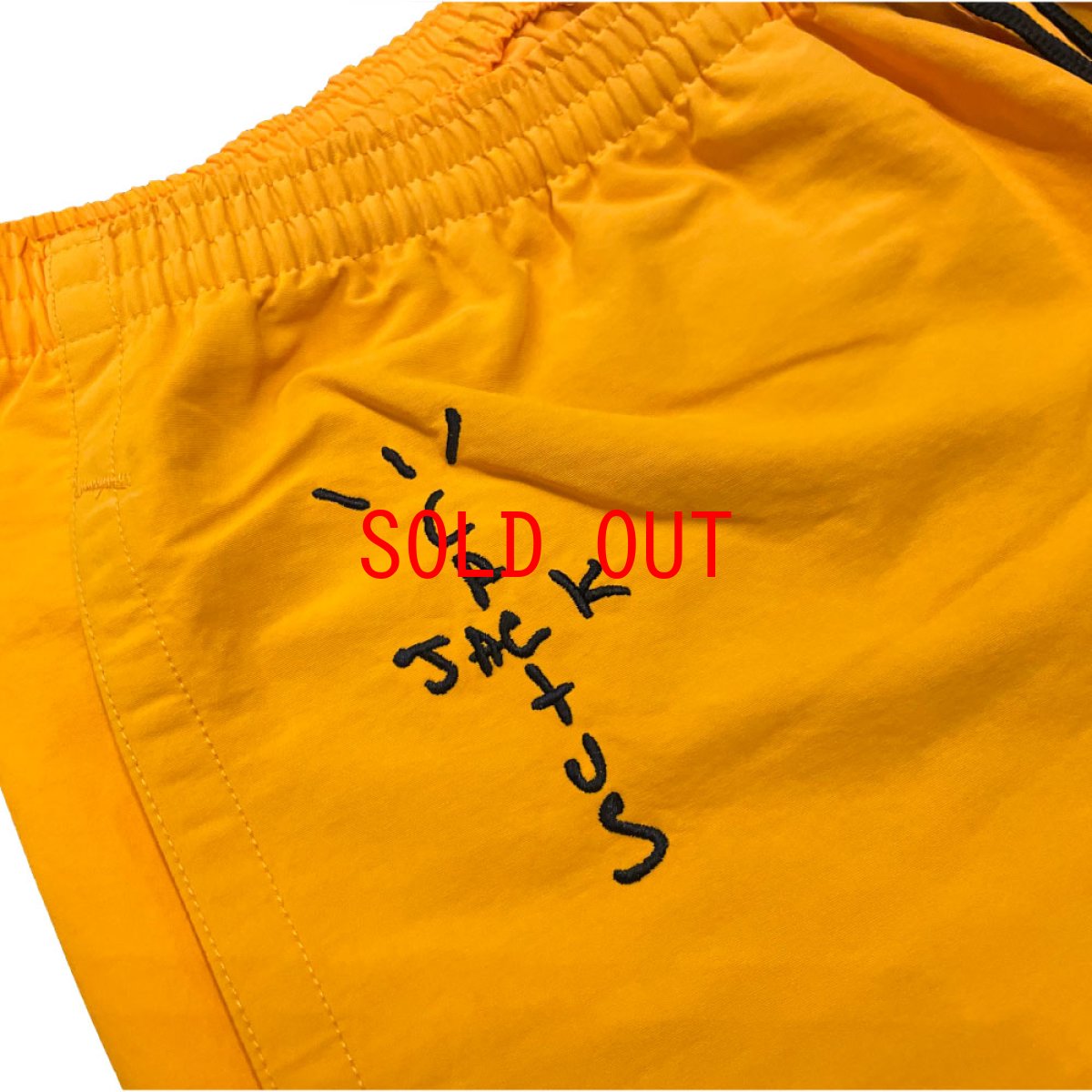 画像9: Travis Scott Trails Path Nylon Shorts トレイル ナイロン ショーツ トラヴィス スコット Yellow Gold イエロー ゴールド (9)