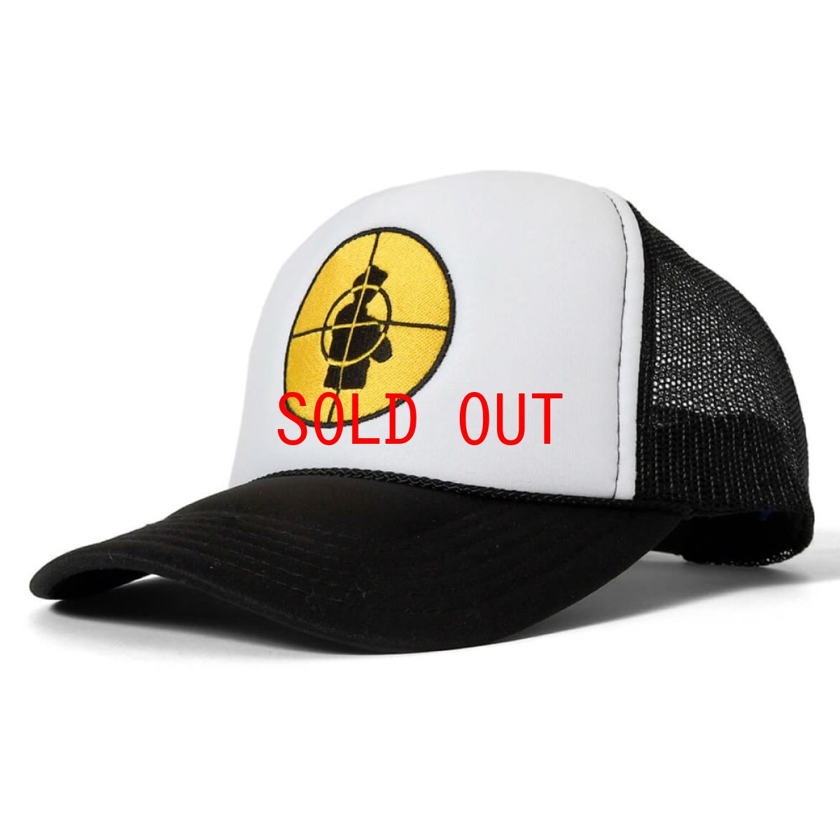 画像2: X Public Enemy Target Trucker Cap パブリック エネミー メッシュ キャップ (2)