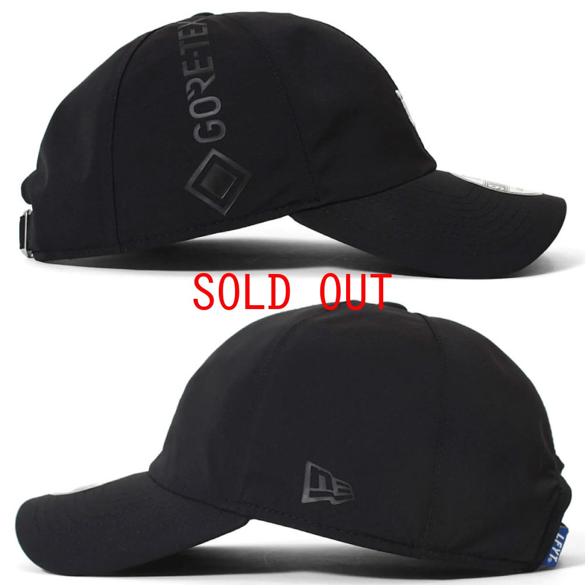 画像2: X New Era LF Logo 9Thirty Gore-Tex Paclite ニューエラ ゴアテックス キャップ 帽子 (2)