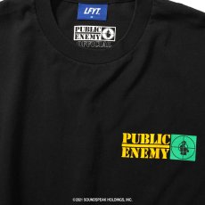 画像5: X Public Enemy Target S/S Tee パブリック エネミー 半袖 Tシャツ Black ブラック (5)