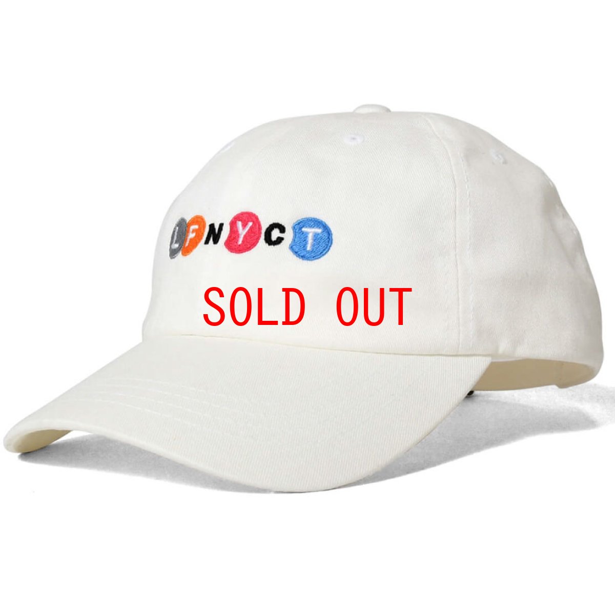 画像1: LFNYCT Dad Hat ボール キャップ 帽子 ダッド ハット ニューヨーク サブウェイ (1)