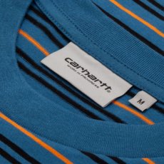 画像4: Akron S/S Stripe Tee ボーダー レギュラー フィット 半袖 Tシャツ (4)