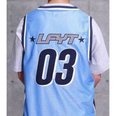 画像9: Sports Logo Basketball Jersey バスケット ボール メッシュ ジャージ ゲーム シャツ (9)