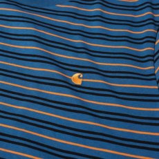 画像7: Akron S/S Stripe Tee ボーダー レギュラー フィット 半袖 Tシャツ (7)