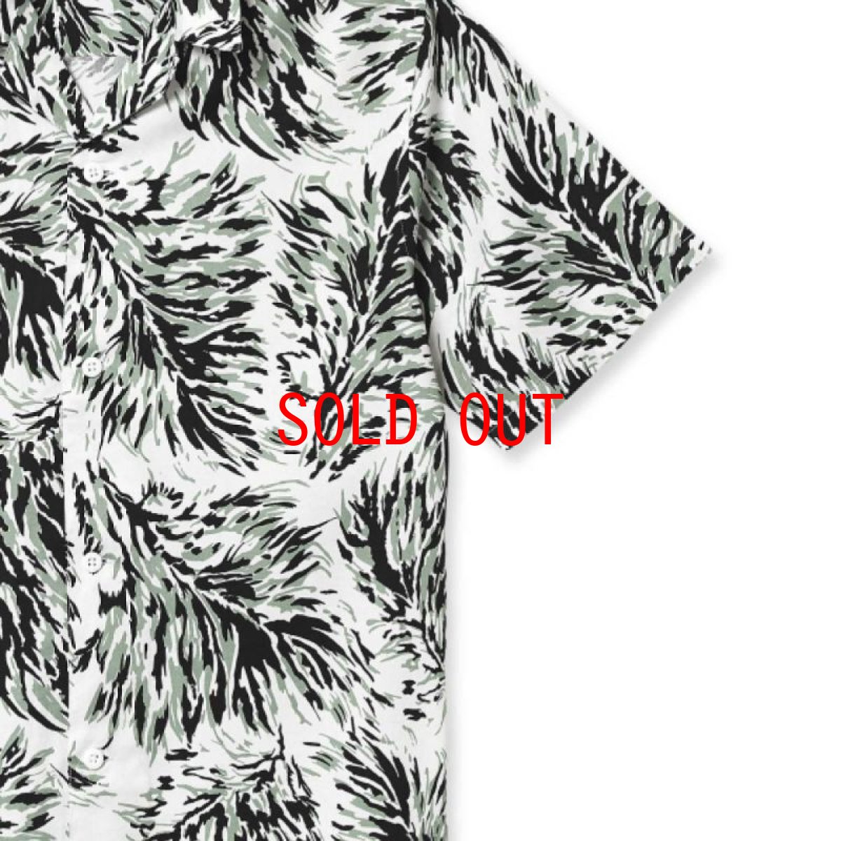 画像3: Hinterland S/S Allover Open Colour Shirt オープンカラー ルーズフィット アロハ 半袖 柄 シャツ (3)