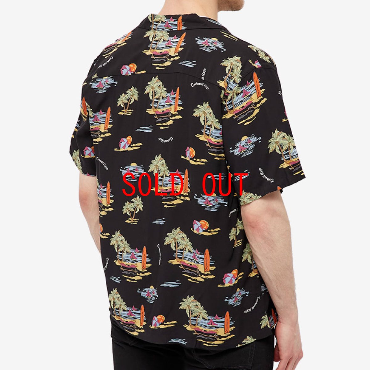 画像7: Beach S/S Allover Open Colour Shirt オープンカラー ルーズフィット アロハ 半袖 柄 シャツ (7)