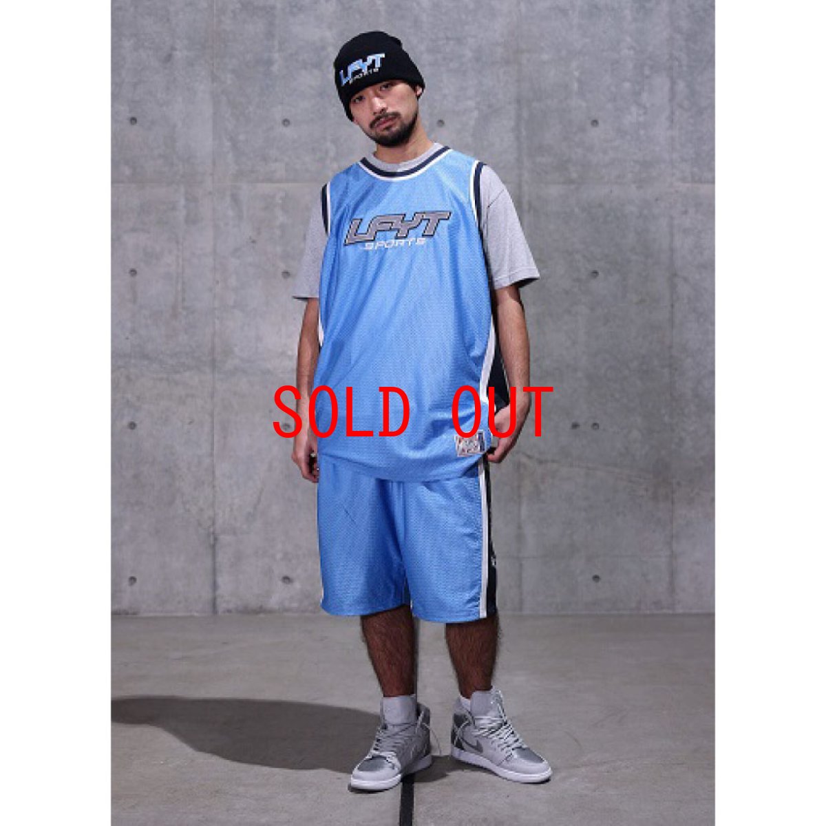 画像10: Sports Logo Basketball Jersey バスケット ボール メッシュ ジャージ ゲーム シャツ (10)