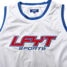 画像3: Sports Logo Basketball Jersey バスケット ボール メッシュ ジャージ ゲーム シャツ (3)