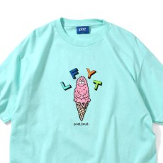 画像2: × Rabuns Melting Mr.Snub ラブン 半袖 Tシャツ (2)