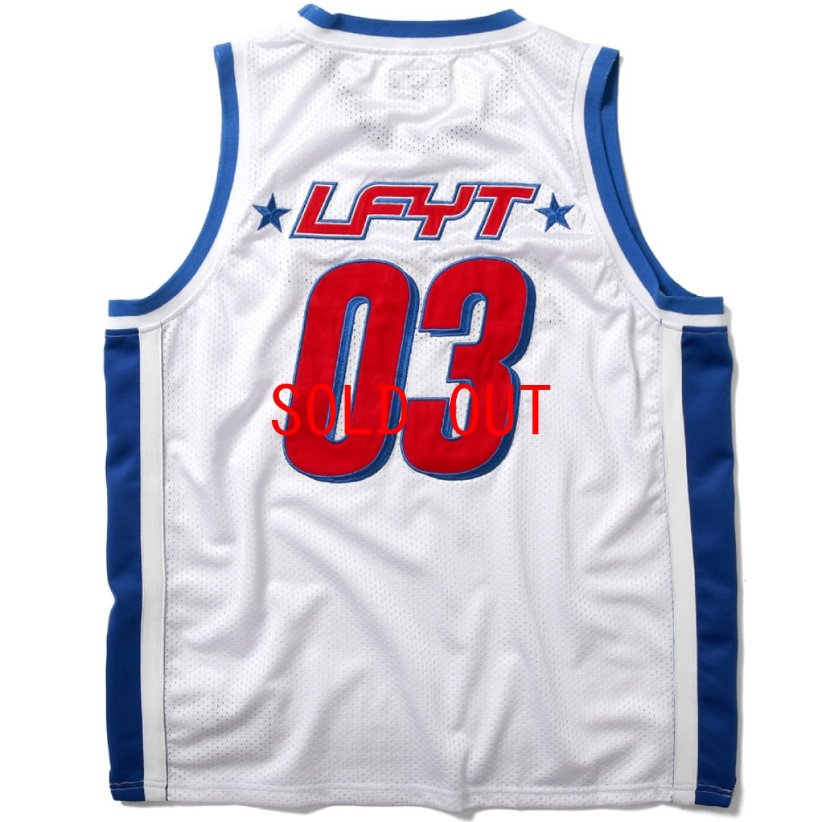 画像2: Sports Logo Basketball Jersey バスケット ボール メッシュ ジャージ ゲーム シャツ (2)