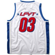 画像2: Sports Logo Basketball Jersey バスケット ボール メッシュ ジャージ ゲーム シャツ (2)