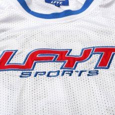 画像7: Sports Logo Basketball Jersey バスケット ボール メッシュ ジャージ ゲーム シャツ (7)