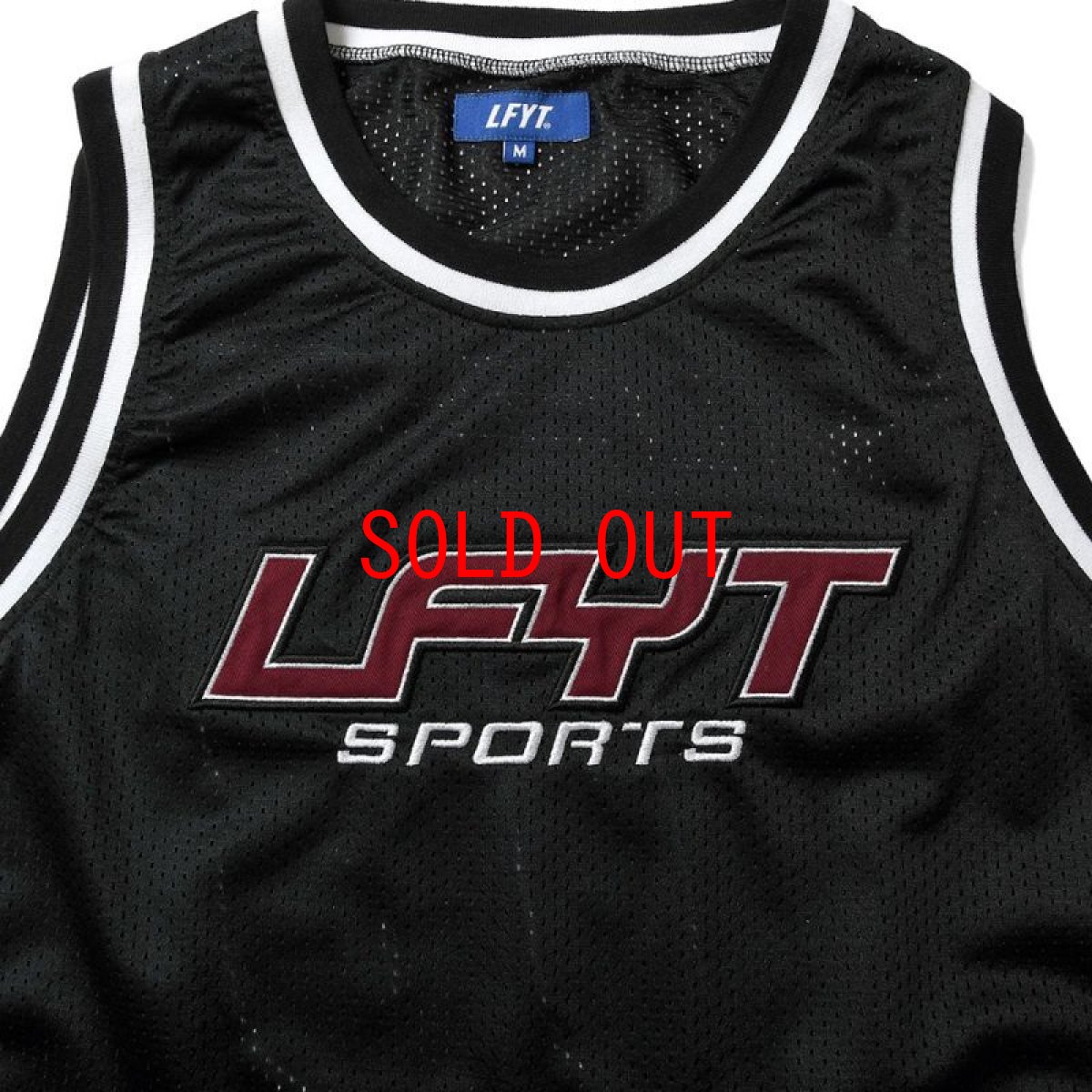 画像3: Sports Logo Basketball Jersey バスケット ボール メッシュ ジャージ ゲーム シャツ (3)