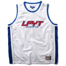 画像1: Sports Logo Basketball Jersey バスケット ボール メッシュ ジャージ ゲーム シャツ (1)