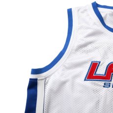 画像5: Sports Logo Basketball Jersey バスケット ボール メッシュ ジャージ ゲーム シャツ (5)