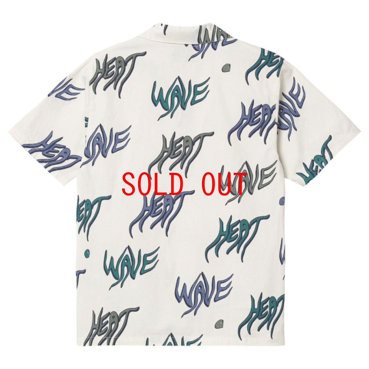 画像2: Heat Wave S/S Allover Open Colour Shirt オープンカラー ルーズフィット 半袖 柄 シャツ (2)