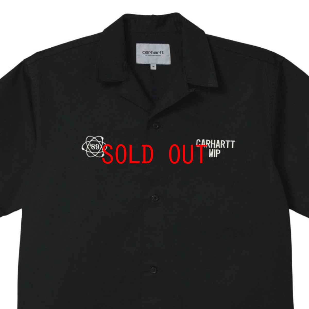 画像4: Cartograph S/S embroidery Work Shirt オープンカラー ルーズフィット 半袖 シャツ (4)