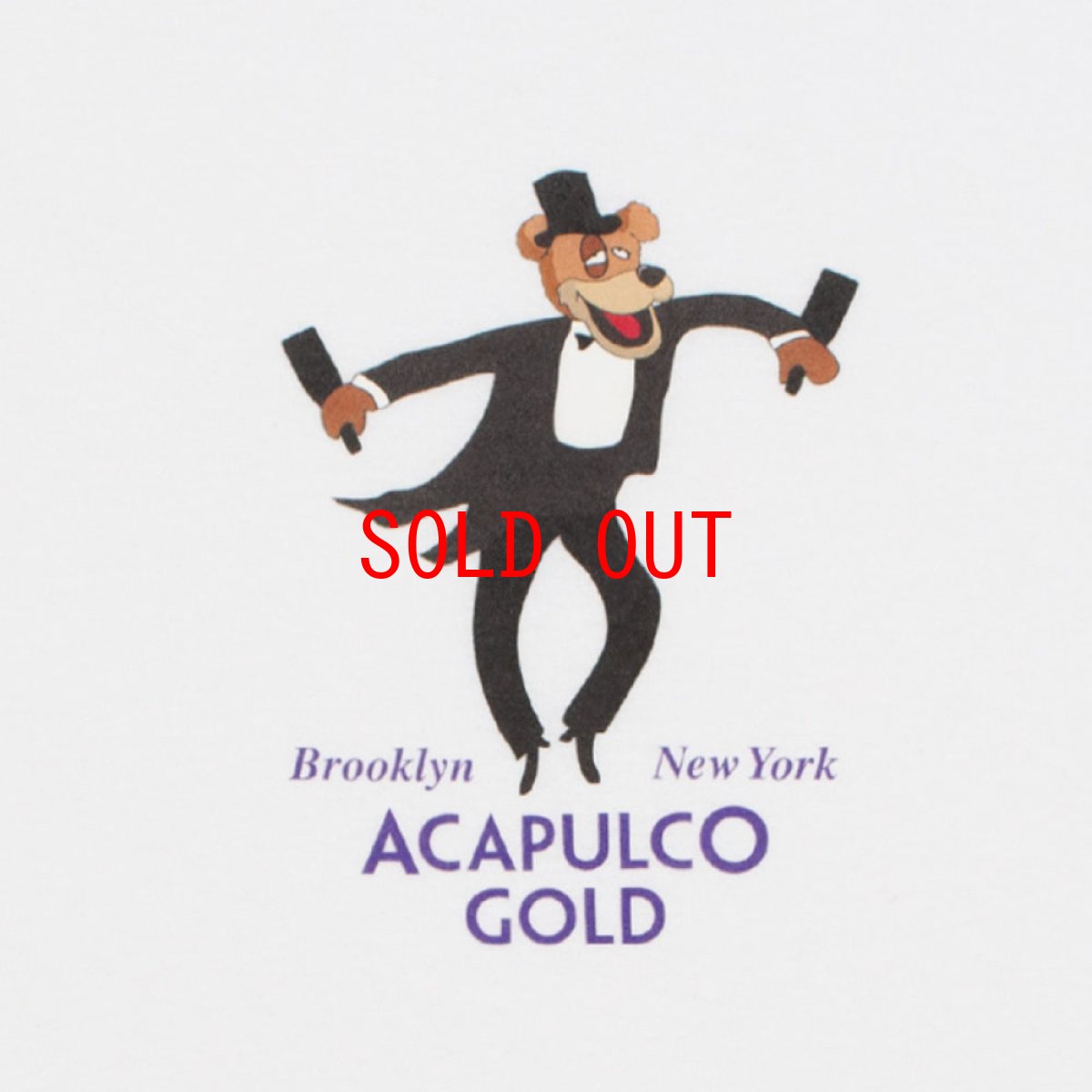 画像5: Party Bear S/S Tee パーティー ベアー 半袖 Tシャツ (5)