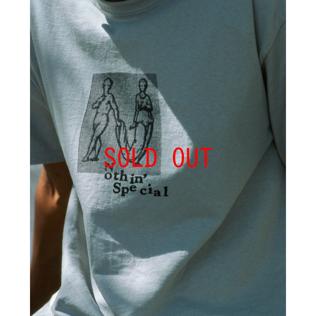 画像6: Human Letter S/S Tee 半袖 Tシャツ Stonewashed Green (6)