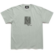 画像1: Human Letter S/S Tee 半袖 Tシャツ Stonewashed Green (1)