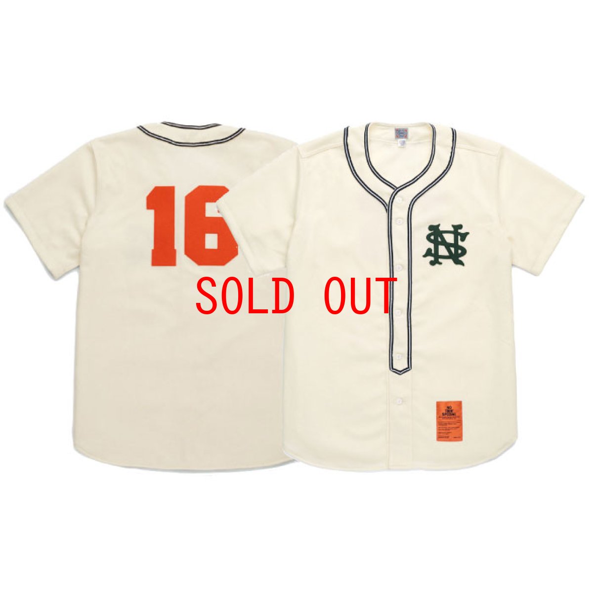 画像1: × Ebbets Field Player Baseball Shirts エベッツ フィールド プレイヤー ベースボール シャツ (1)