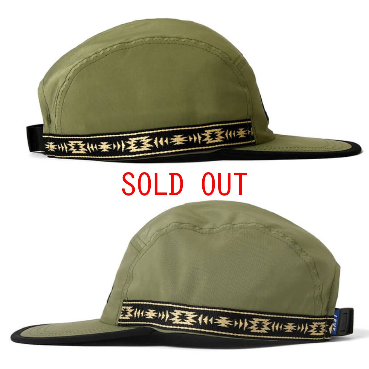 画像6: Outdoor Logo Camp Cap アウトドア ロゴ キャンプ キャップ 帽子 ネイティブ (6)