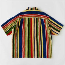 画像6: Classic Stripe Pile S/S Shirt クラシック ストライプ パイル 半袖 シャツ (6)