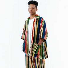 画像8: Classic Stripe Pile S/S Shirt クラシック ストライプ パイル 半袖 シャツ (8)