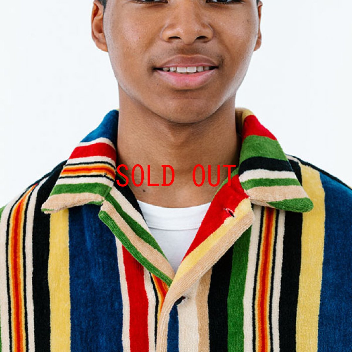 画像5: Classic Stripe Pile S/S Shirt クラシック ストライプ パイル 半袖 シャツ (5)