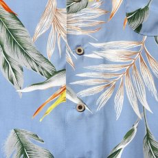 画像7: Bird Of Paradise S/S Aloha Shirt アロハ シャツ Blue (7)