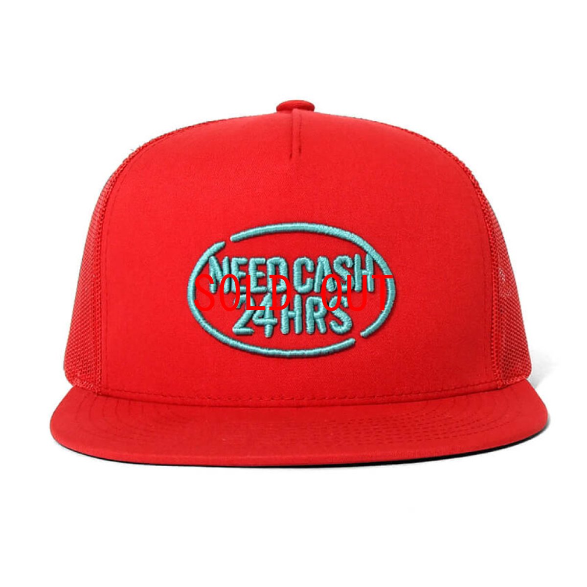画像7: Need Cash Mesh Tracker Cap メッシュキャップ Red Navy Black (7)