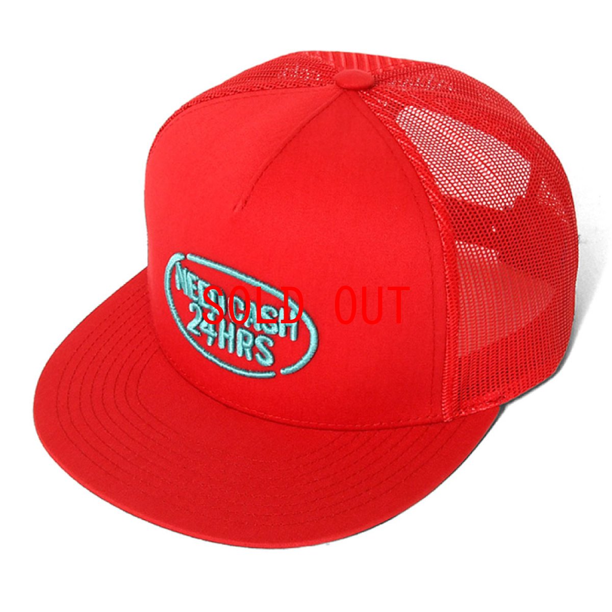 画像10: Need Cash Mesh Tracker Cap メッシュキャップ Red Navy Black (10)