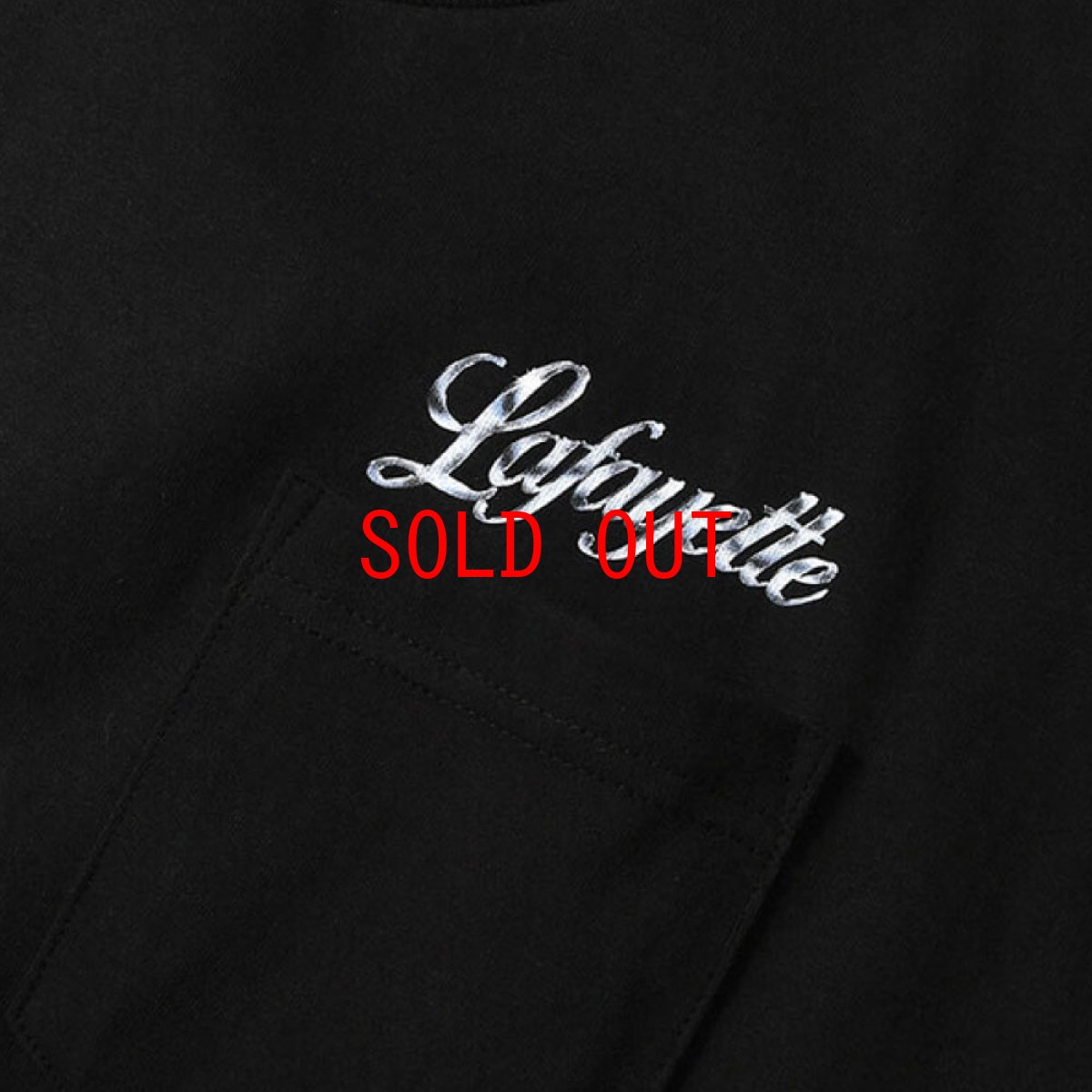 画像8: SDJ Shadow Boxing Pocket S/S Tee 半袖 ポケット Tシャツ ポケT ロゴ Black (8)